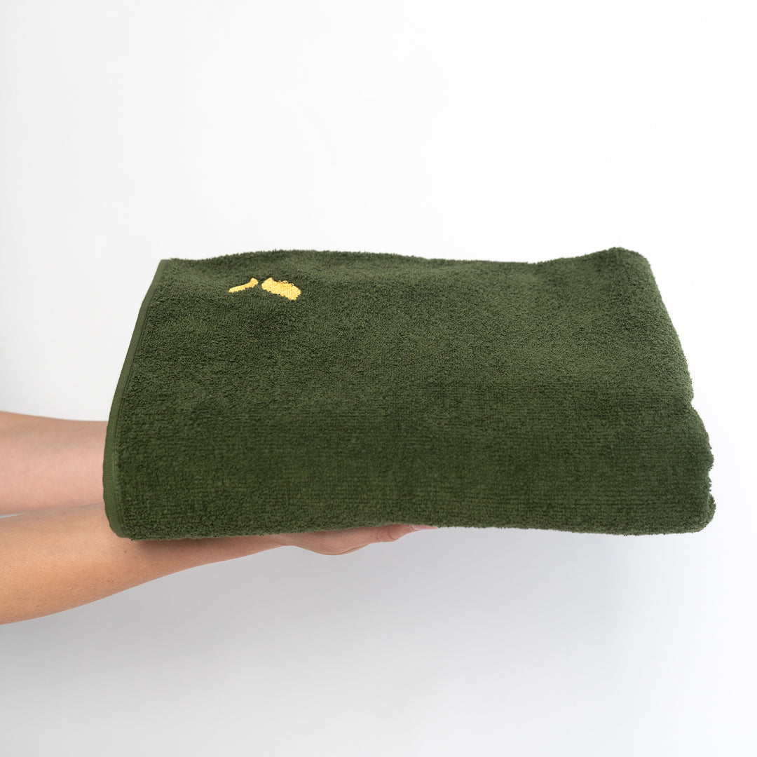 Aufguss Roots Sauna-Wedeltuch Magic Towel 2.0 - grün