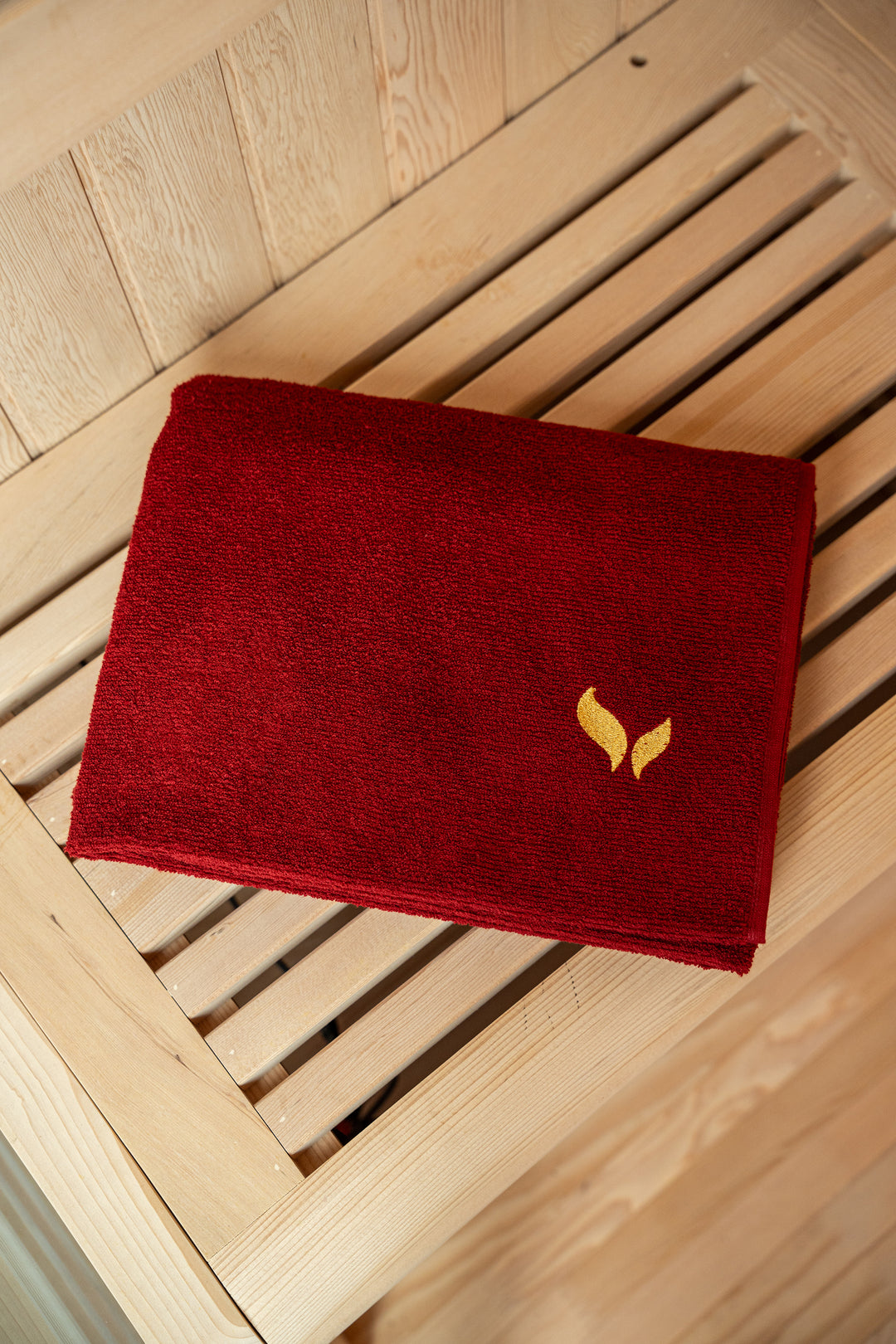 Aufguss Roots Sauna-Wedeltuch Magic Towel 2.0 - bordeaux