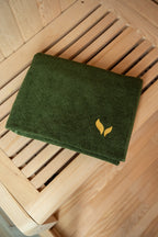 Aufguss Roots Sauna-Wedeltuch Magic Towel 2.0 - grün