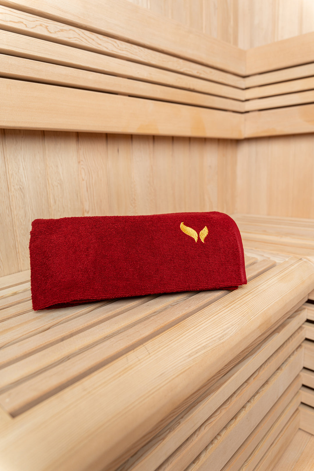 Aufguss Roots Sauna-Wedeltuch Magic Towel 2.0 - bordeaux