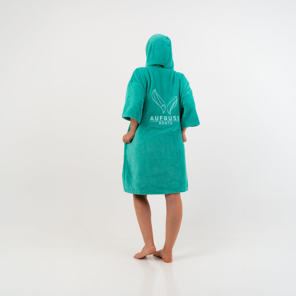 Aufguss Roots Surf-Poncho - mintgrün