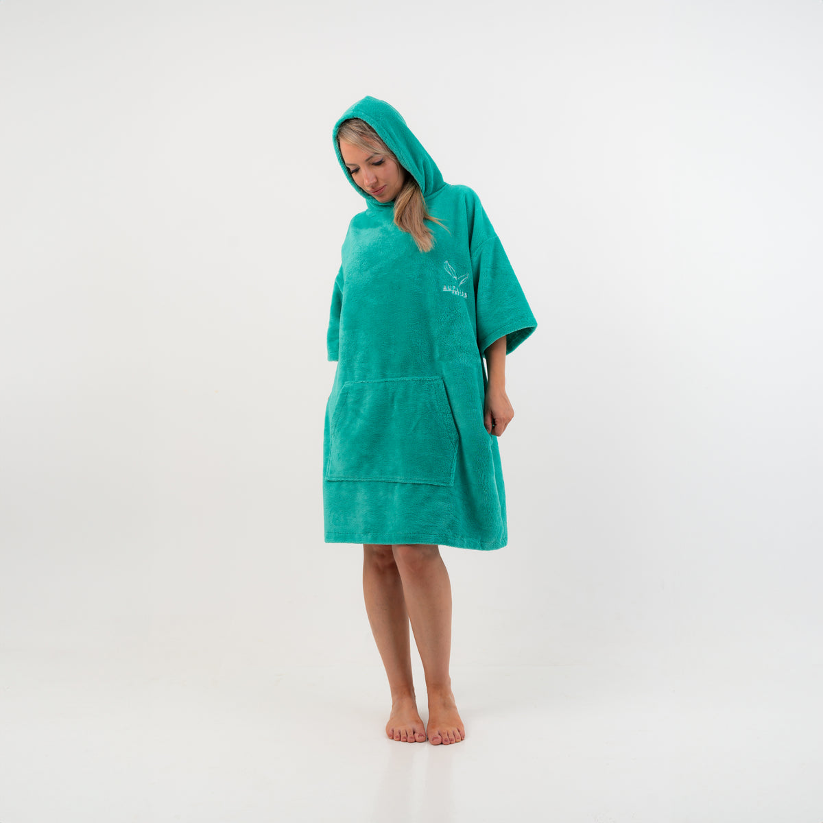 Aufguss Roots Surf-Poncho - mintgrün