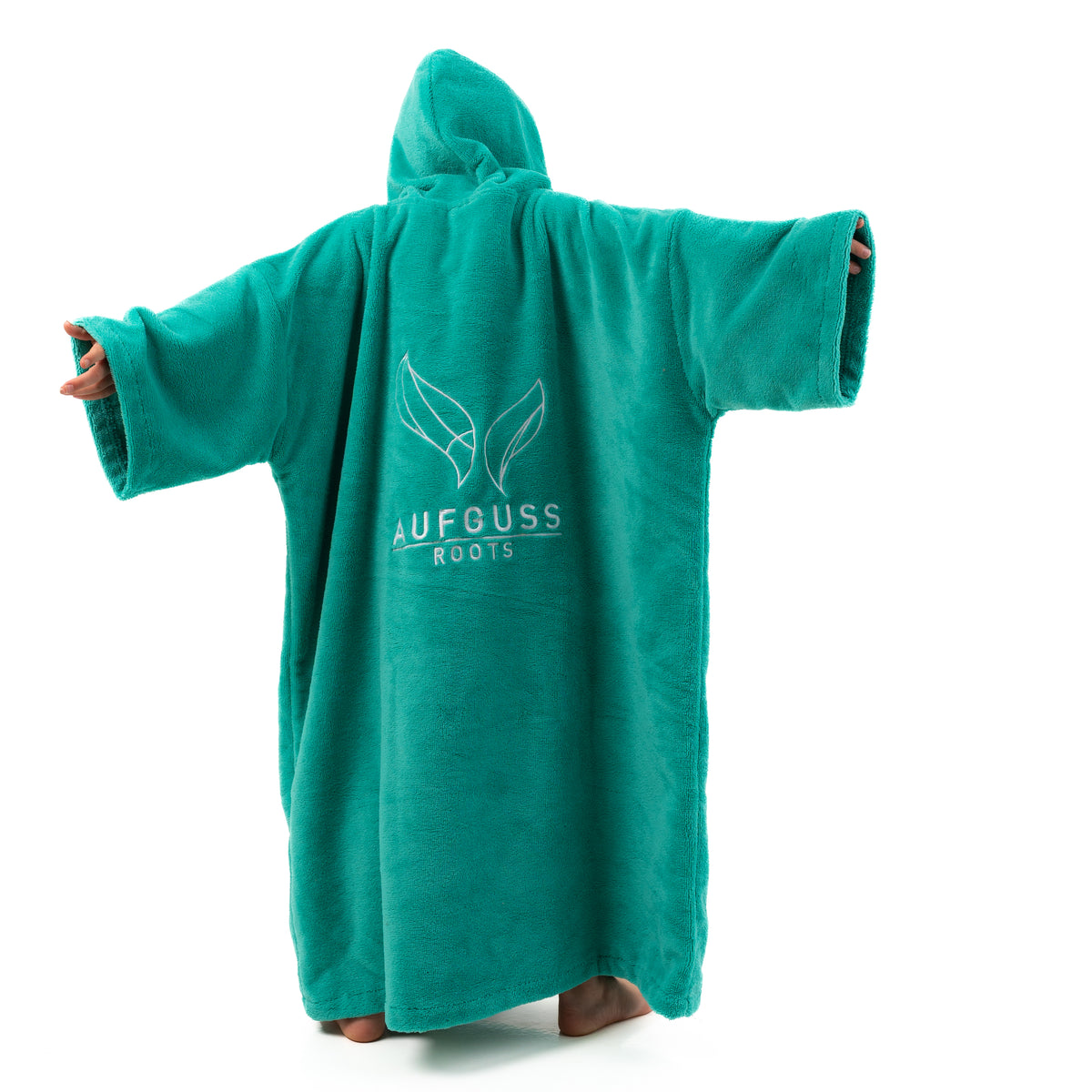 Aufguss Roots Surf-Poncho - mintgrün
