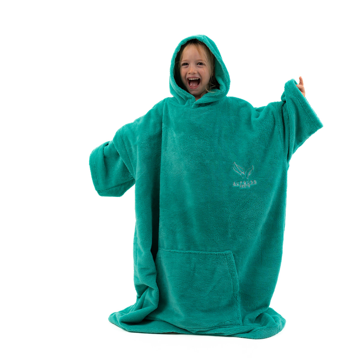 Aufguss Roots Surf-Poncho - mintgrün