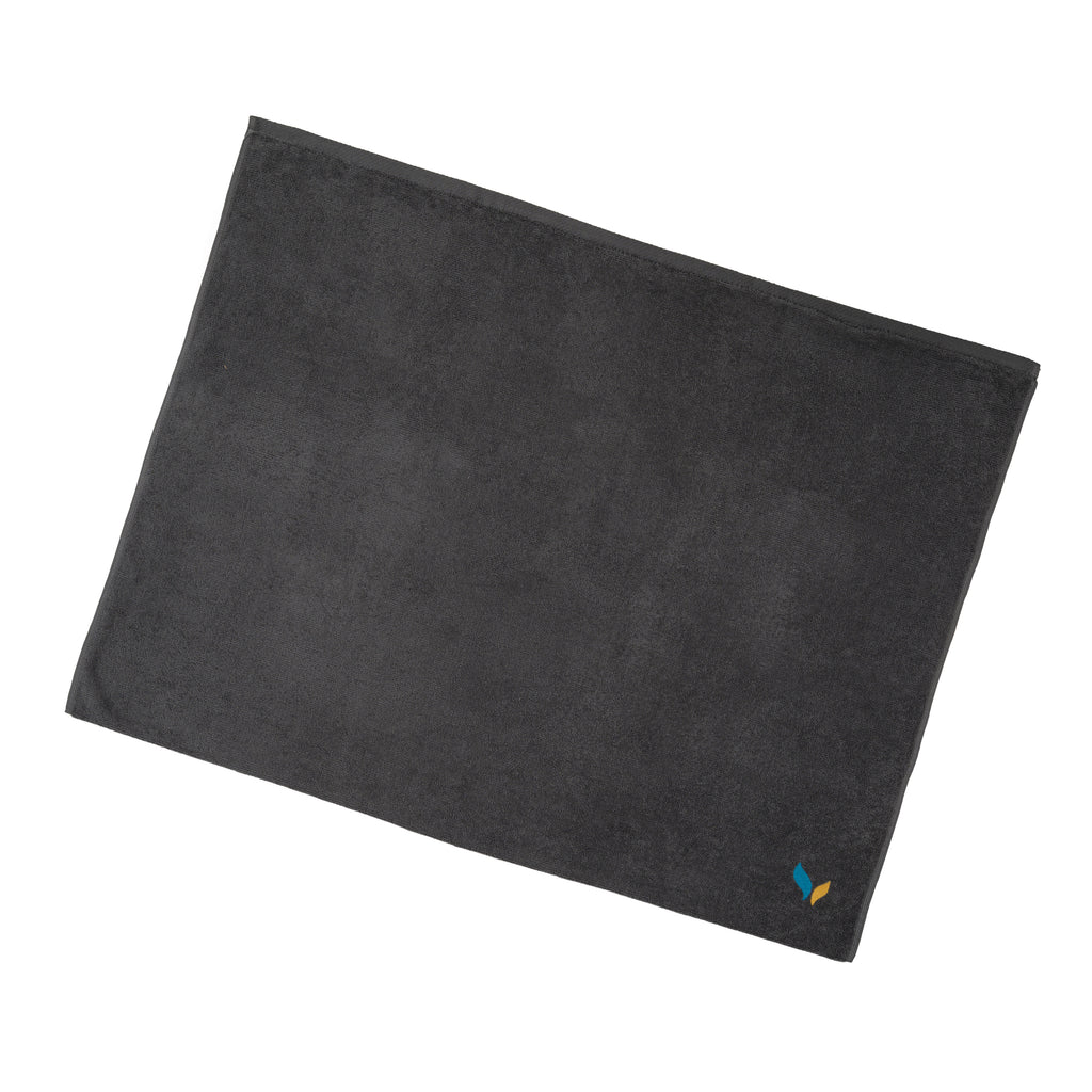 Freestyle Magic Towel - anthrazit mit großer Griffbordüre