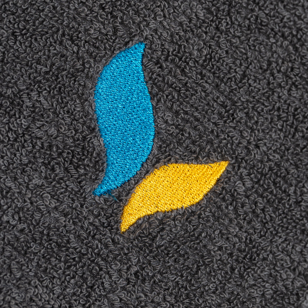 Freestyle Magic Towel - anthrazit mit großer Griffbordüre