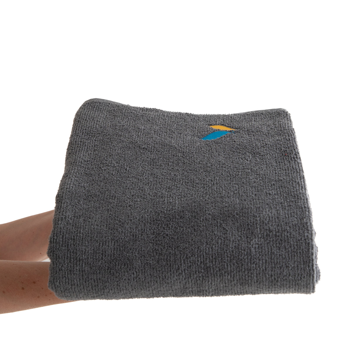 Freestyle Magic Towel - anthrazit mit großer Griffbordüre