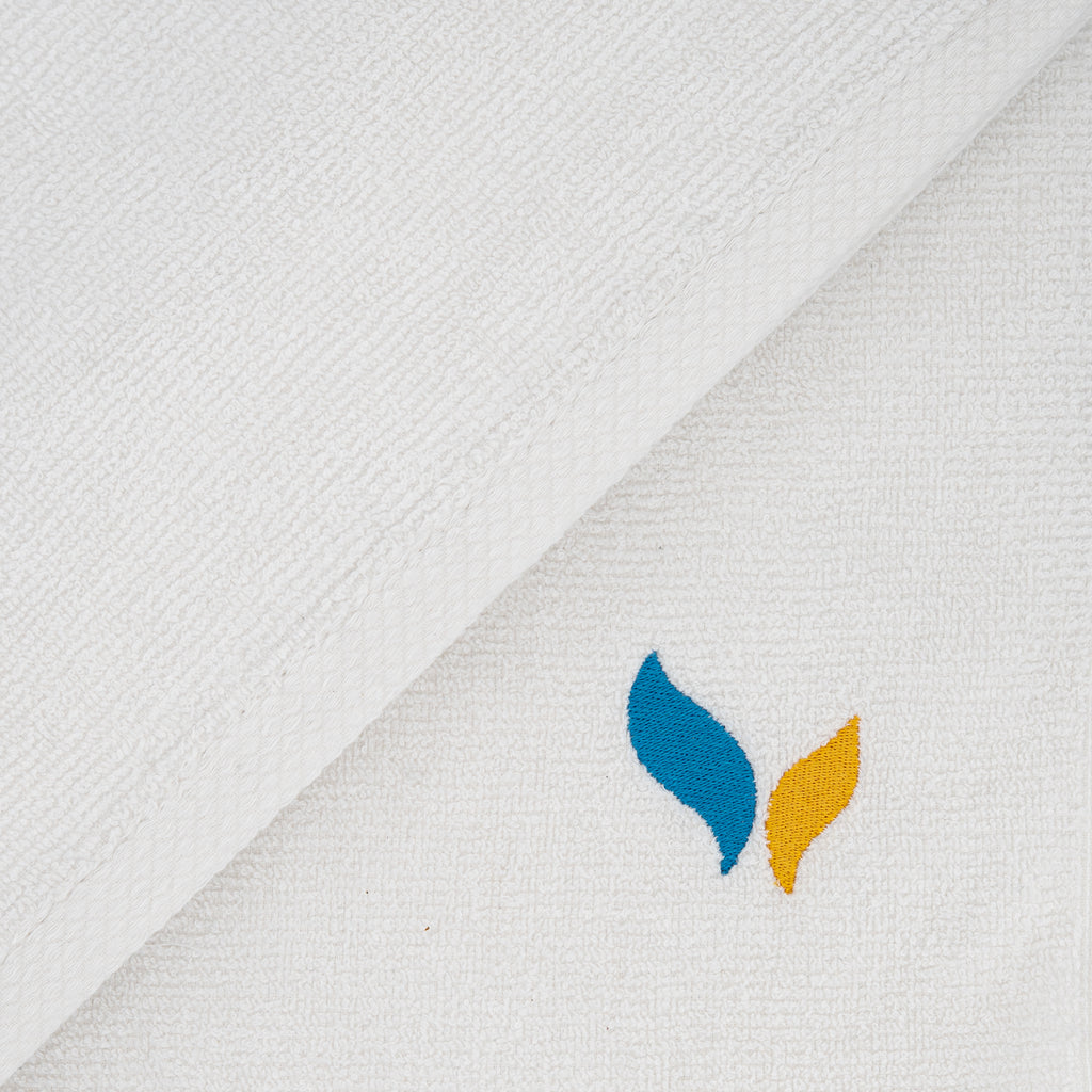 Freestyle Magic Towel - weiß mit großer Griffbordüre