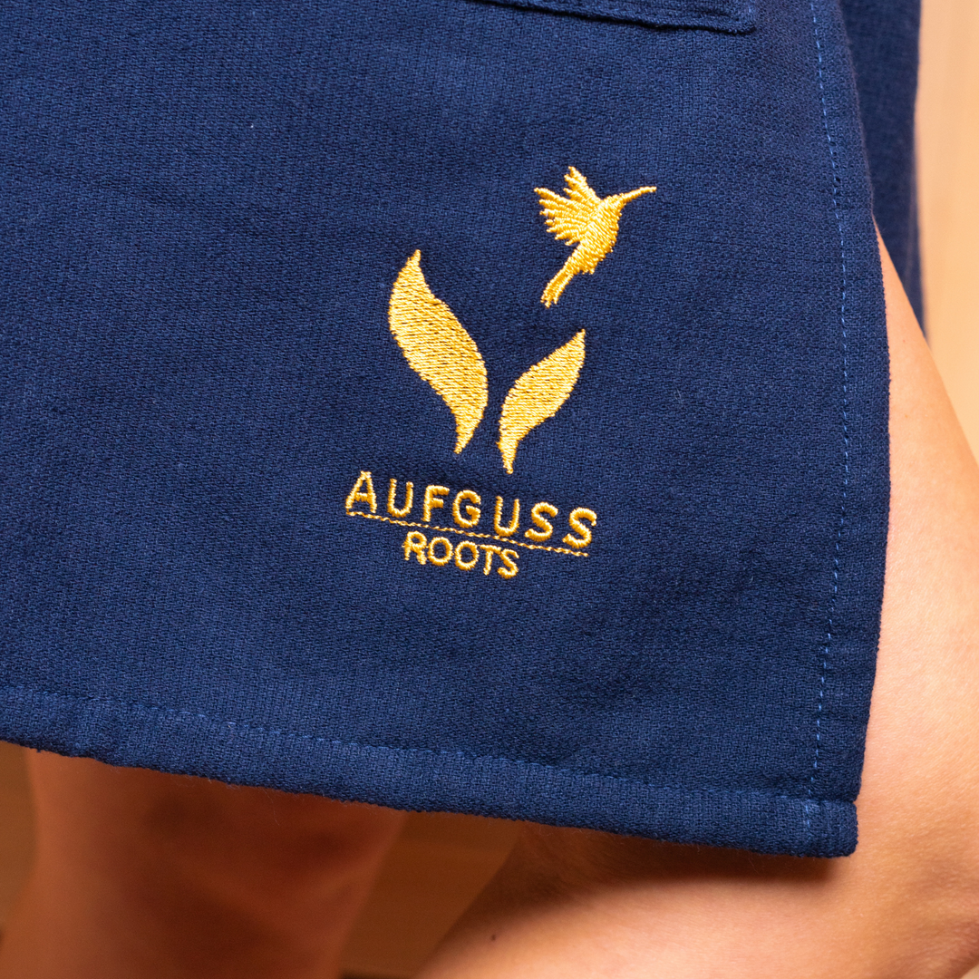 Der Premium Saunakilt von Aufguss Roots